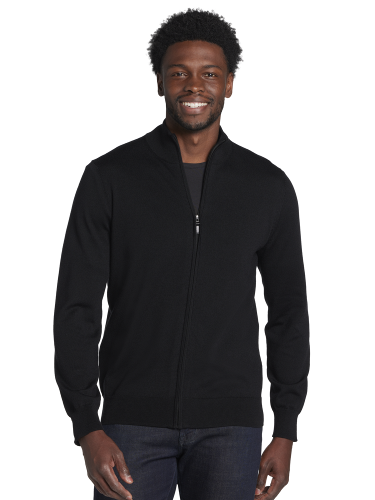 Full black sweater sales