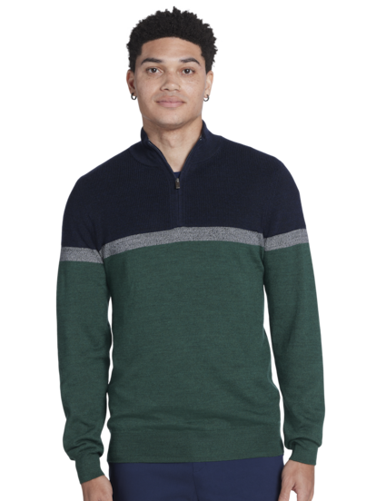 Joseph abboud quarter zip sweater cheap