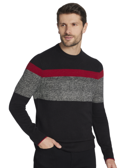 Sweater color block clearance