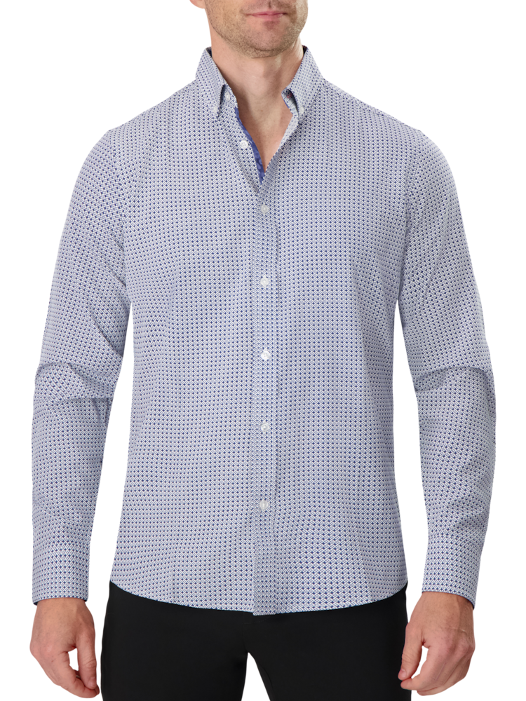 Men's dress sport shirts top