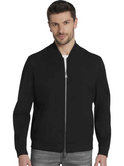 Awearness Kenneth Cole Slim Fit Bomber Jacket Men's Sweaters