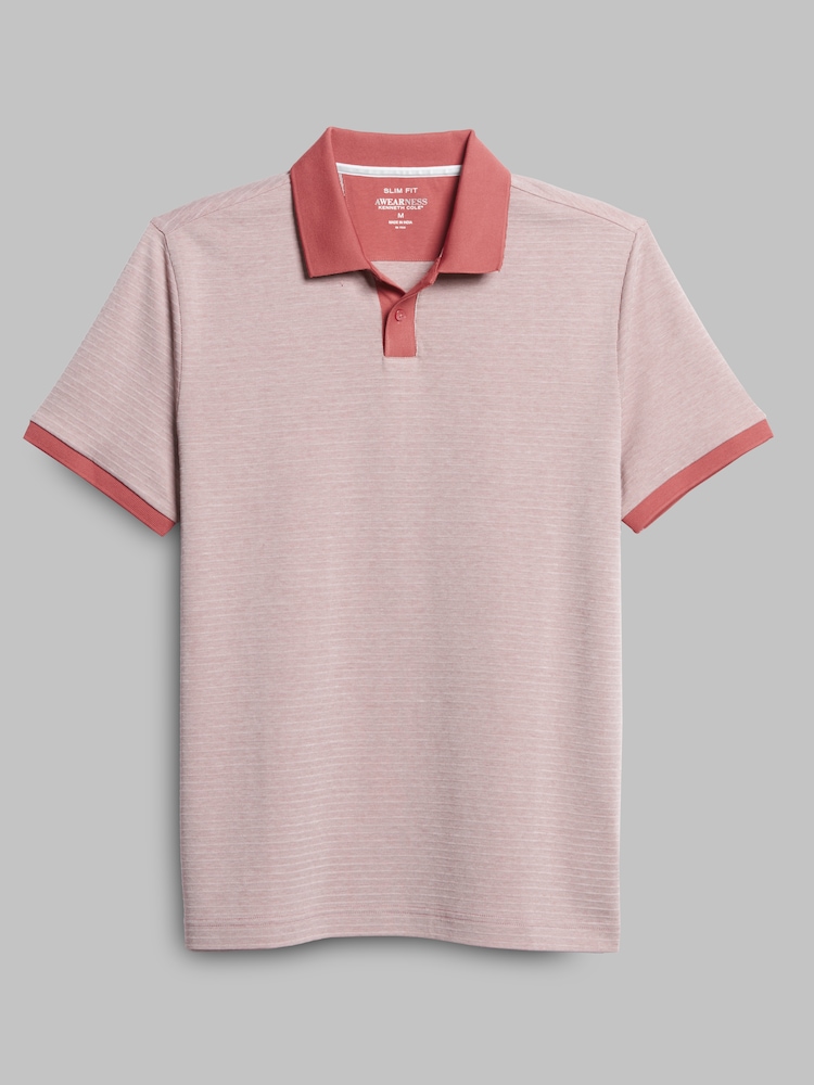 VEBOON Men's Cotton Casual Polo Shirts Long Sleeve Business
