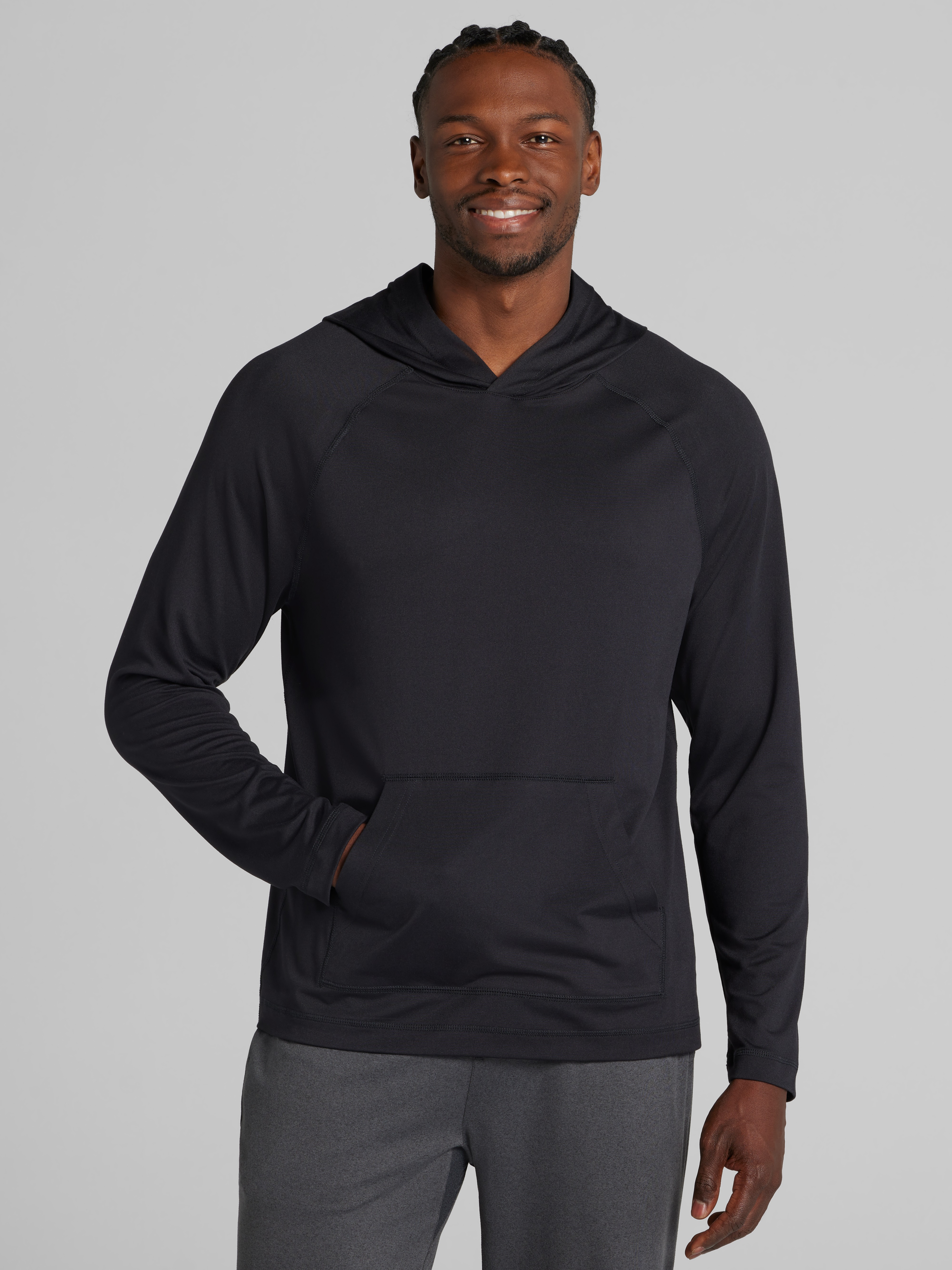 Awearness Kenneth Cole Chandail À Capuchon De Performance Chillflex ...