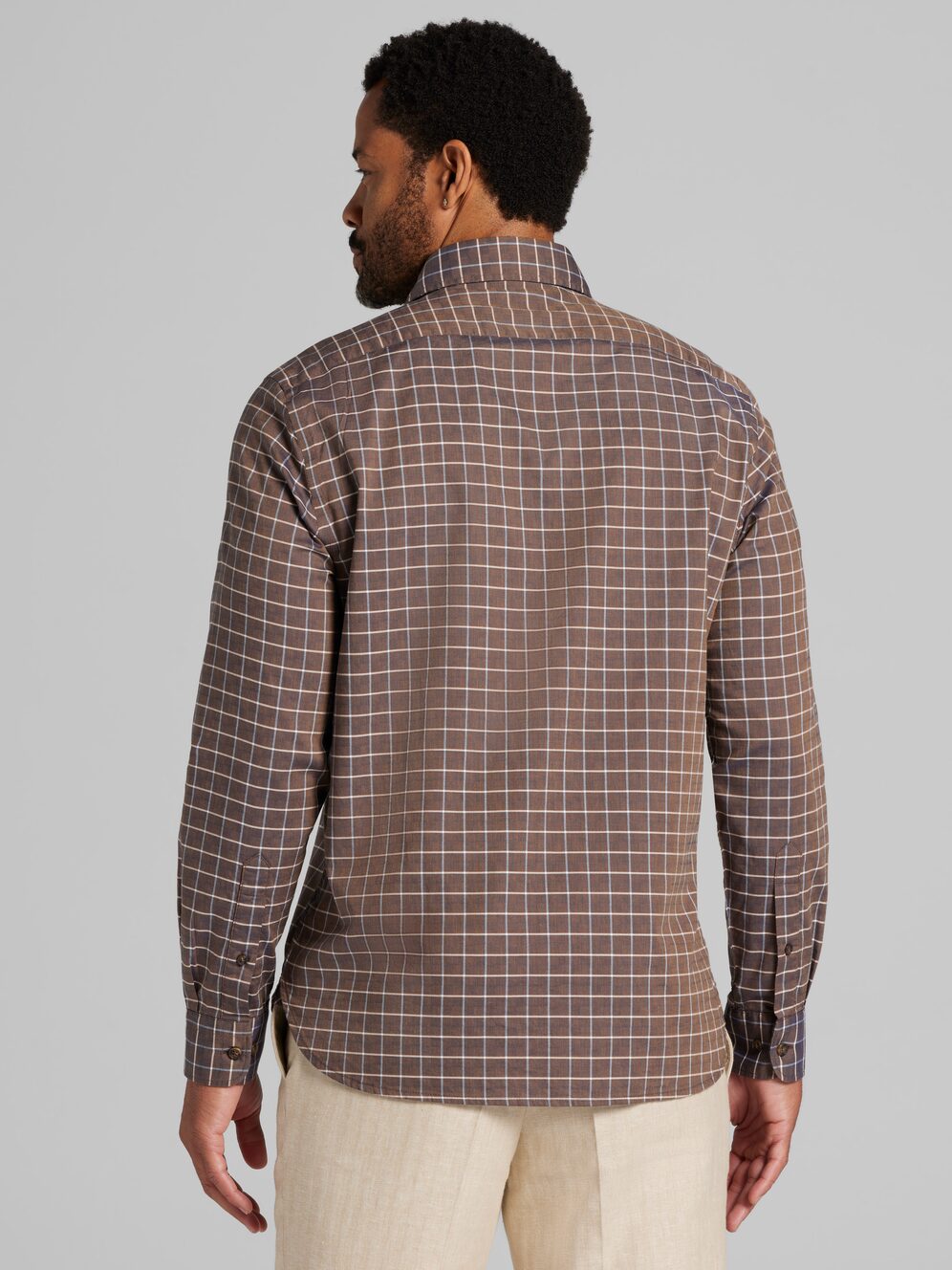 Joseph Abboud Modern Fit Comfort Stretch Button Up Shirt | Men's Shirts ...