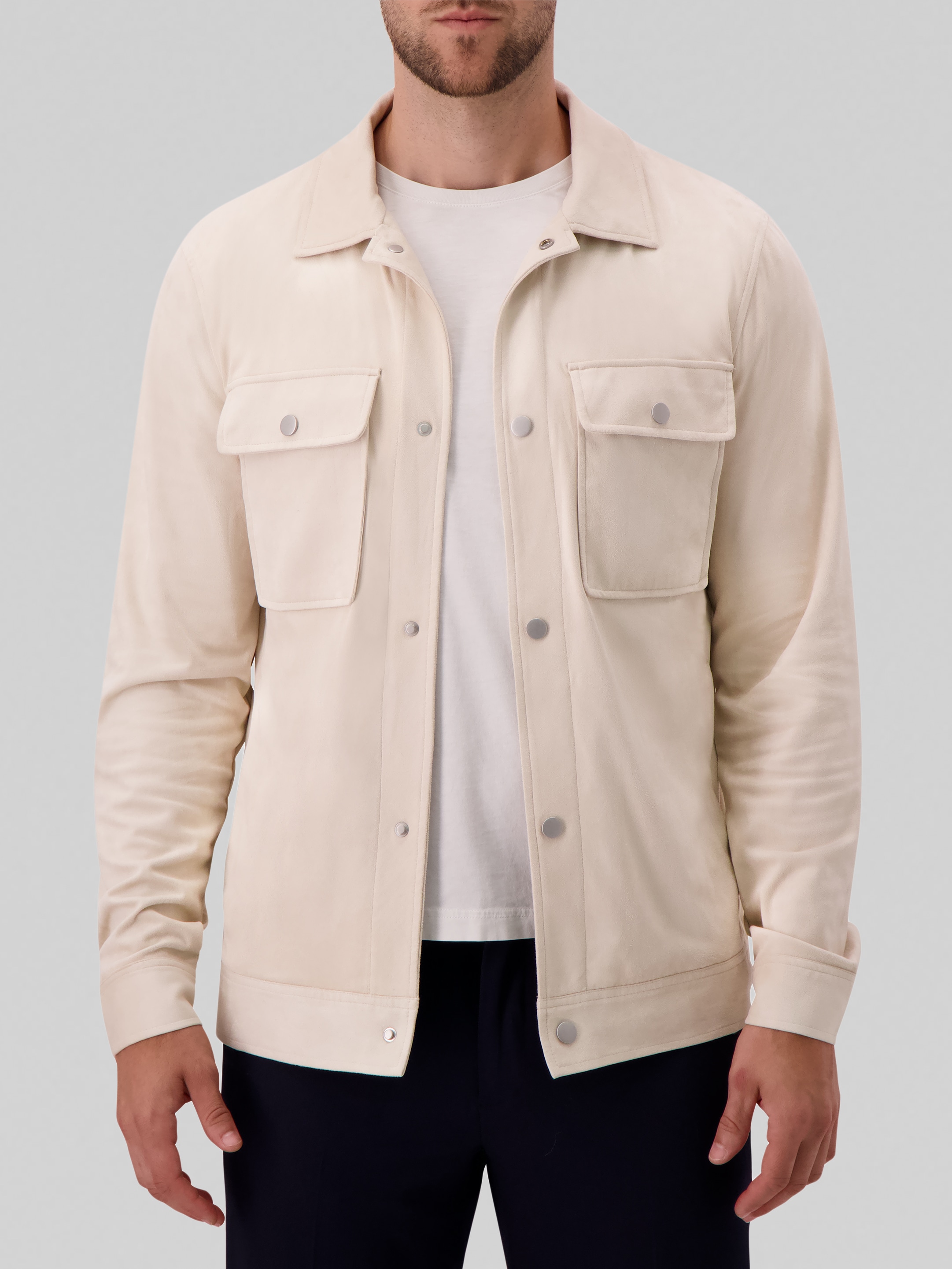Shirt Jacket Suede ジャケット・アウター CINQUANTA