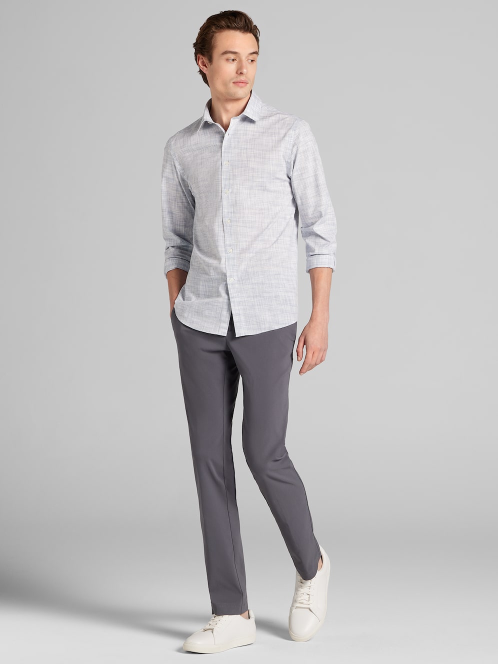 Awearness Kenneth Cole Chillflex Slim Fit Button Up Shirt | Men's ...