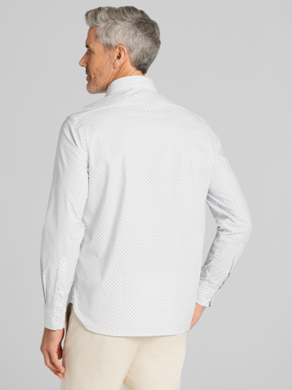 Joseph Abboud Modern Fit Neat Woven Button Up Shirt | Men's Shirts | Moores  Clothing