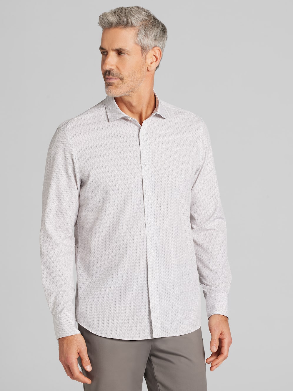 Awearness Kenneth Cole Modern Fit 4-way Stretch Button Up Shirt | Men's ...