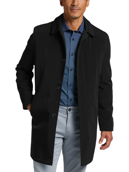 Joseph Abboud Modern Fit Bonded Raincoat | Men's | Moores Clothing
