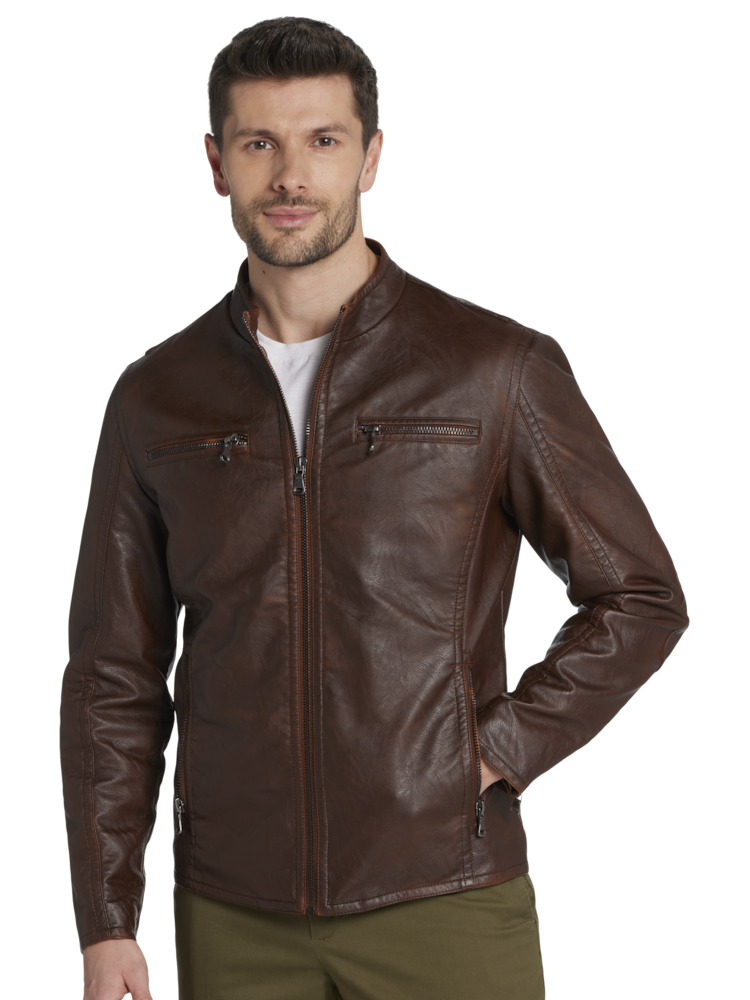 Mens leather jackets canada shop