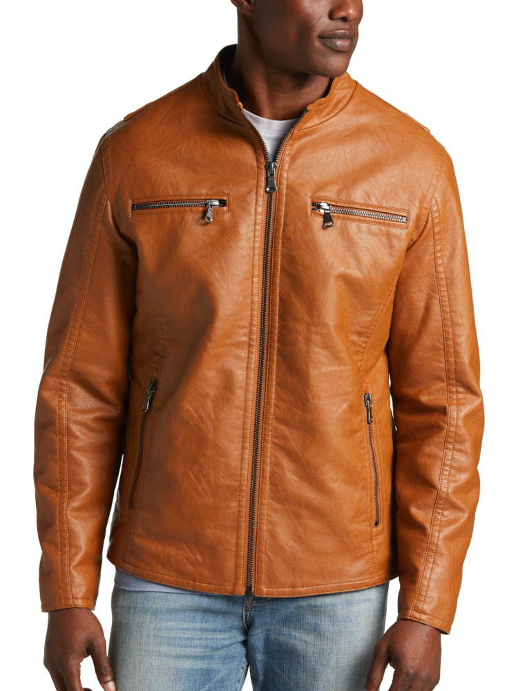 M&s leather jackets mens discount