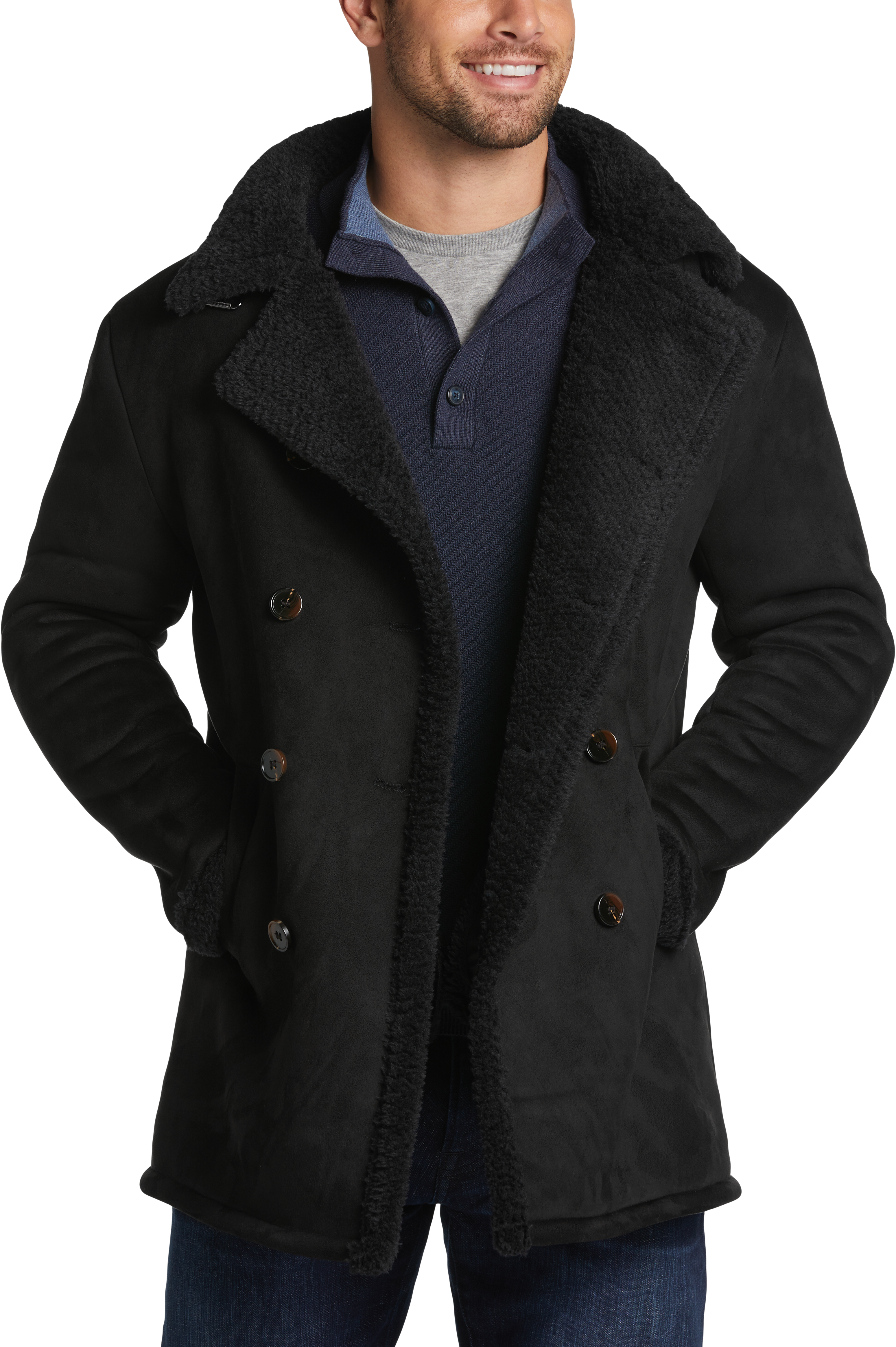 Fitted pea coat shop
