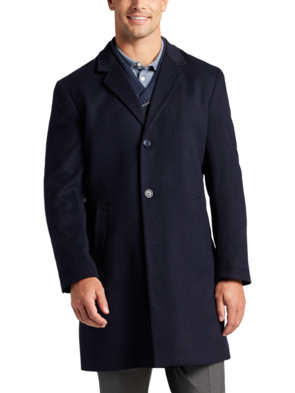 Classic Long Wool Coat, Chadwicks of Boston