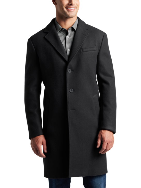 Awearness Kenneth Cole Slim Fit Topcoat | Men's | Moores Clothing