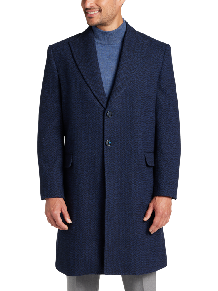 Men's wearhouse online wool coats