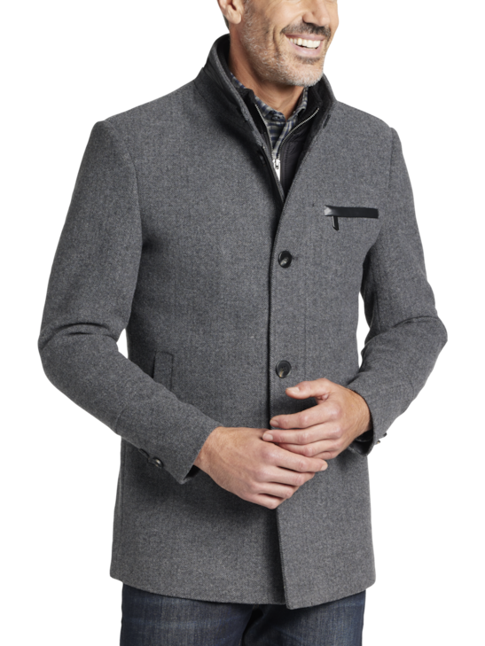 Joseph Abboud Modern Fit Carcoat | Men's Outerwear | Moores Clothing
