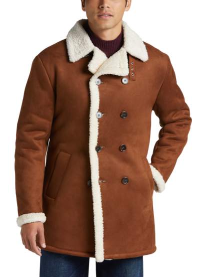 Shearling Peacoat