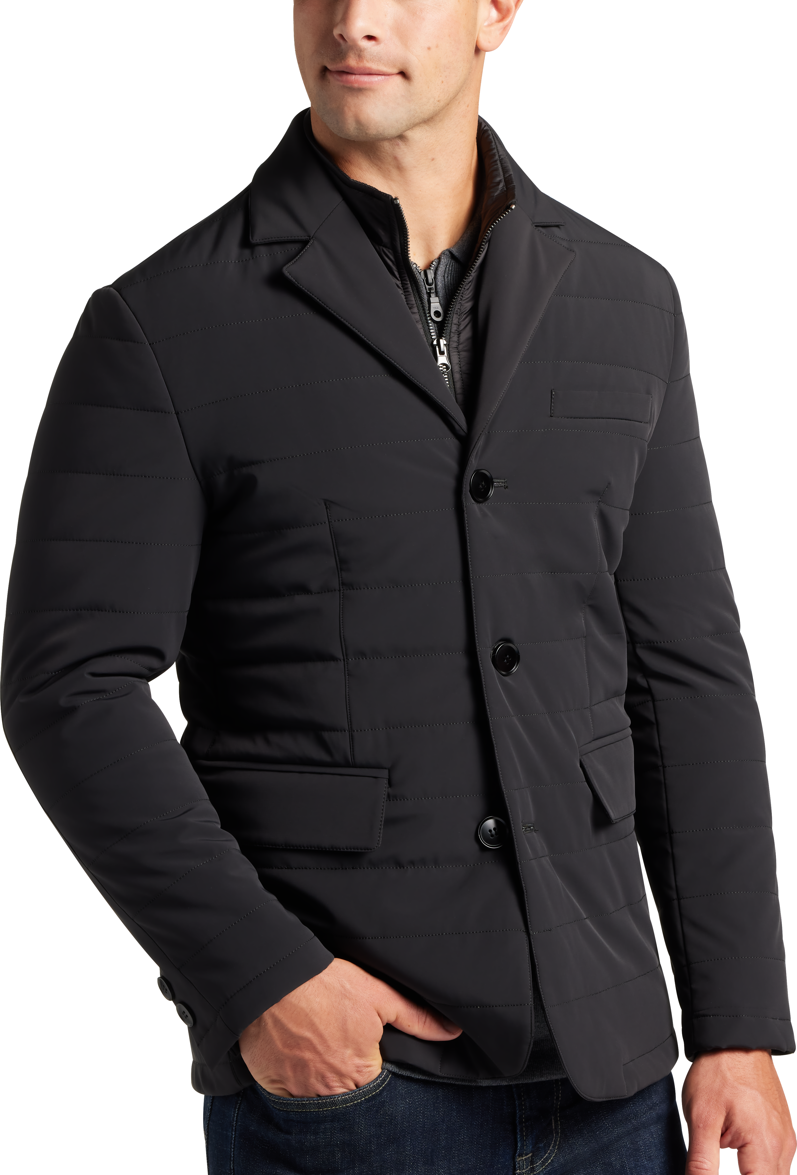 Kenneth cole deals quilted coat