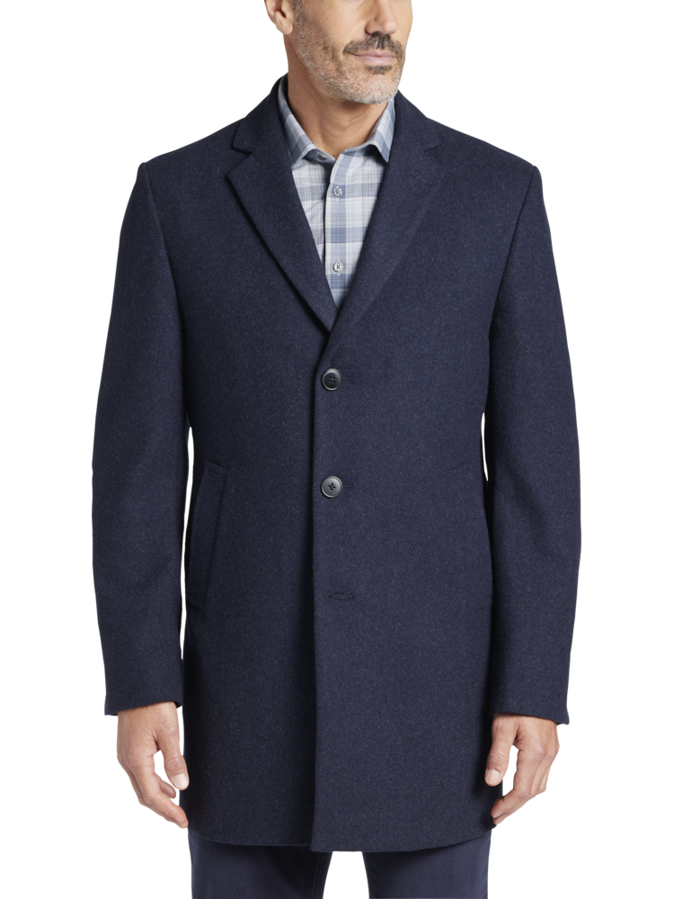 Calvin klein men's shirt collar wool jacket cheap