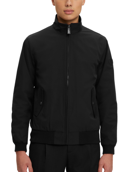 Noize Modern Fit Mock Neck Bomber Jacket Men s Outerwear Moores Clothing
