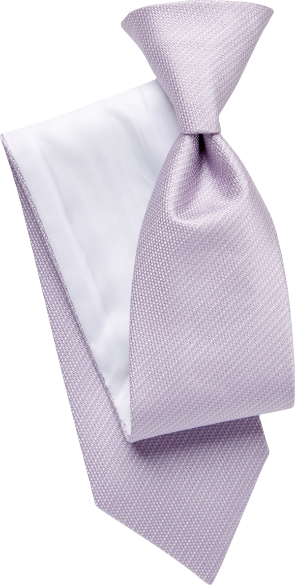 Sterling Hydrangea Faille Euro Tie (7185SBHYD)