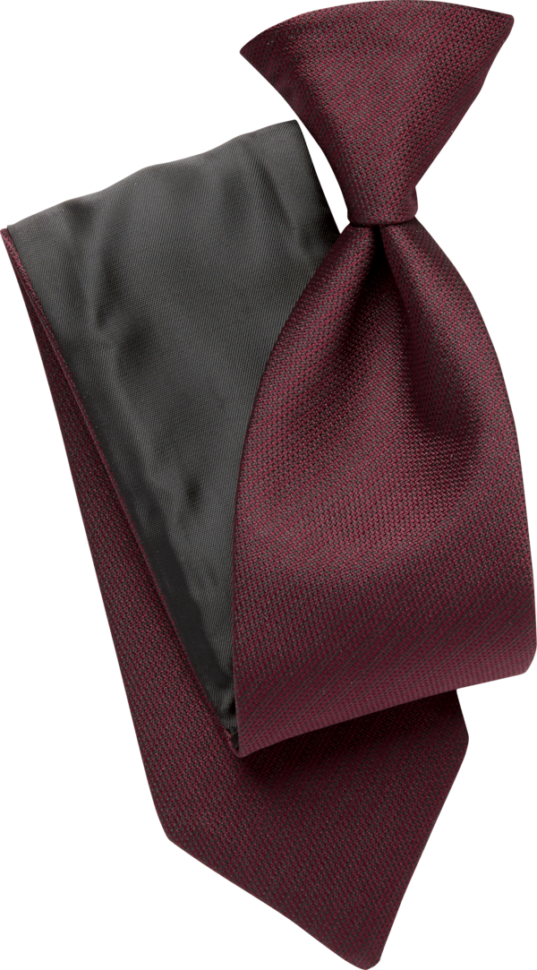 Sterling Wine Faille Euro Tie (7185SBWIN)