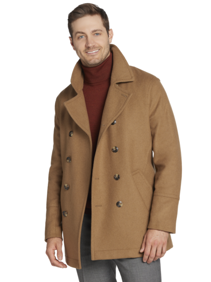 Joseph Abboud Modern Fit Peacoat Men s Outerwear Moores Clothing