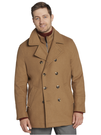 Joseph Abboud Modern Fit Peacoat Men s Outerwear Moores Clothing