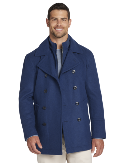 Joseph Abboud Modern Fit Peacoat Men s Outerwear Moores Clothing