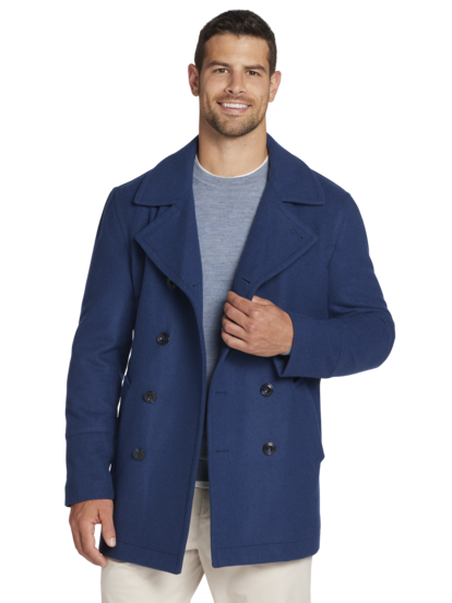 Joseph Abboud Modern Fit Peacoat Men s Outerwear Moores Clothing