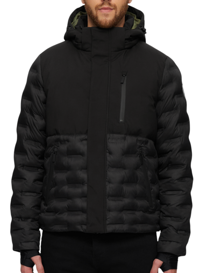 Noize Slim Fit Quilted Puffer Jacket Men s Outerwear Moores Clothing