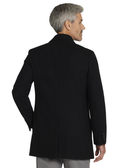 Awearness Kenneth Cole Modern Fit Overcoat With Removable Bib Men s Outerwear Moores Clothing