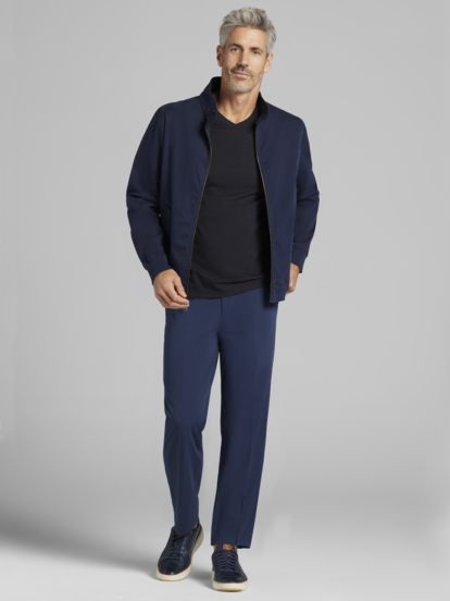 Joseph Abboud Modern Fit Garment Wash Barracuda Jacket