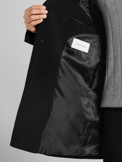 slim fit dress slacks Calvin Klein Mens Prosper X-Fit Slim Fit Overcoat  Vanessa Jane