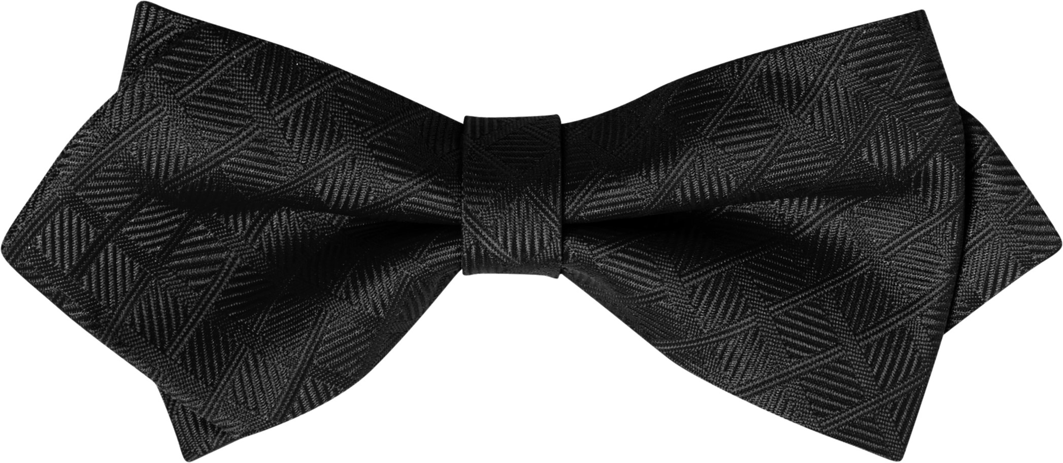 Nœud papillon Monaco noir luxe (7260MFBLK)