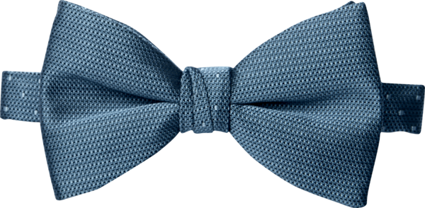 Sterling Steel Blue Bow Tie (7285STSTB)