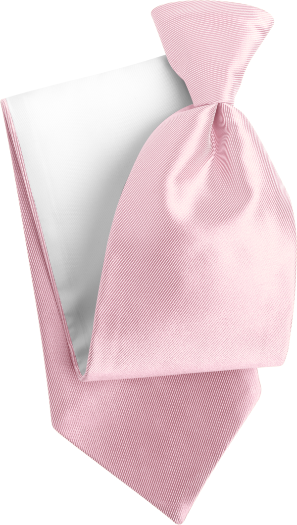 Duet Pink Faille Euro Tie (7370DFPNK)