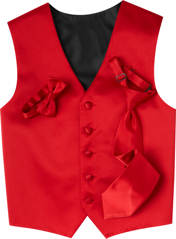 Primetime Red Vest (6350PRRED)