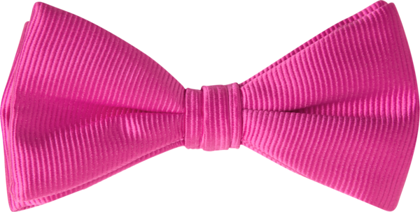 Duet Fuchsia Faille Bow Tie (7460DUFSA)