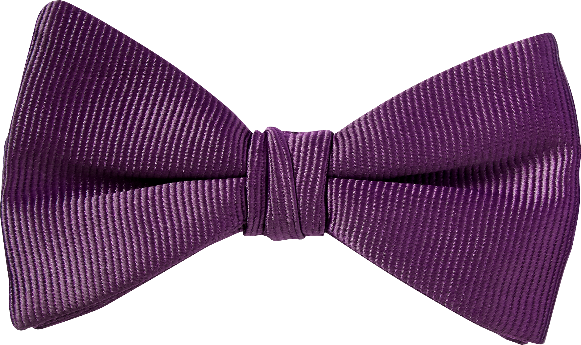 Nœud papillon Duet prune en faille (7460DUPLM)