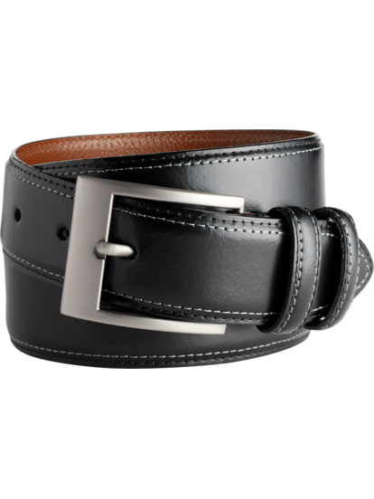 Mens black dress belt shop