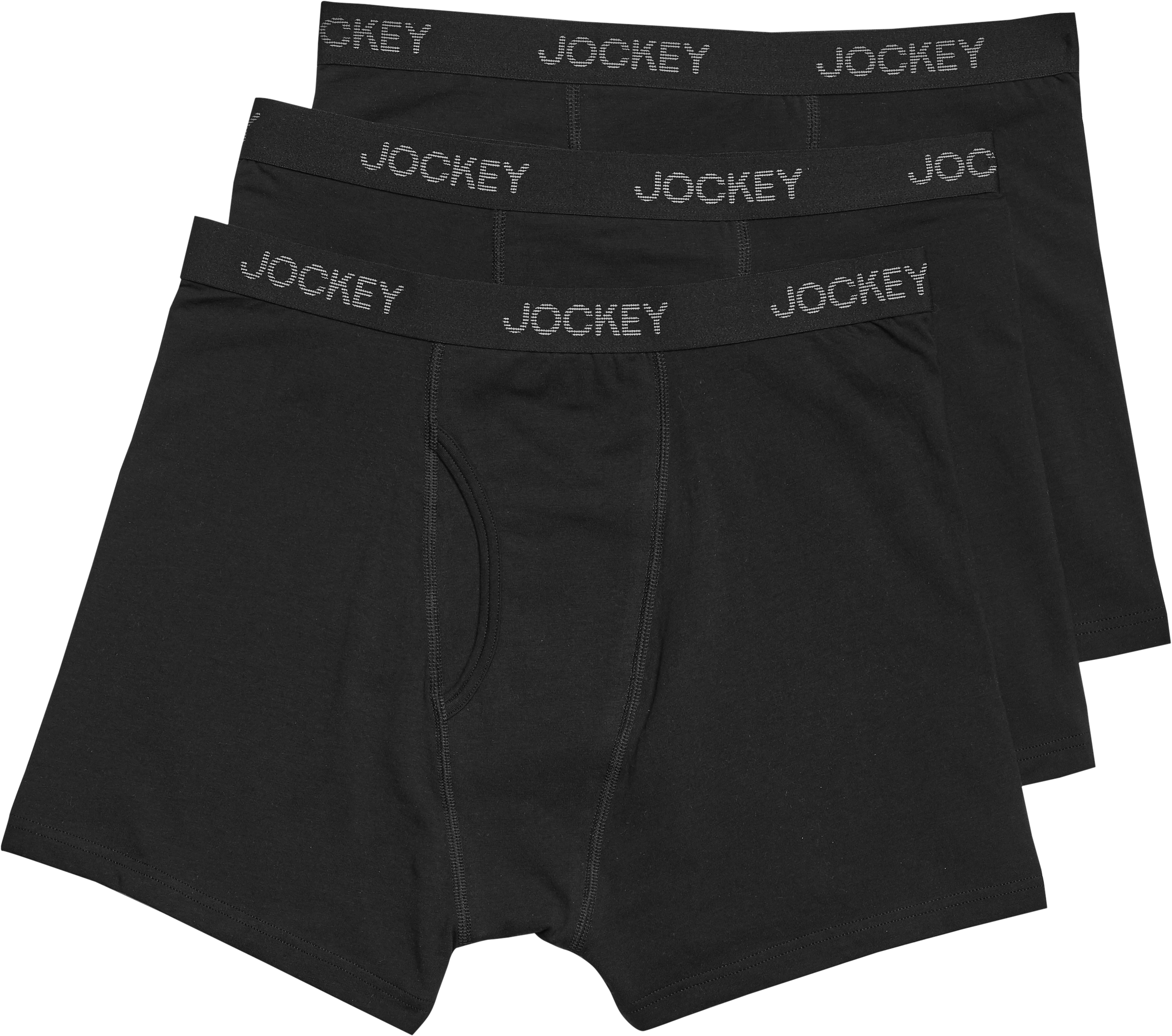 10 x Jockey Mens London Briefs Underwear Jocks International Brief - Black