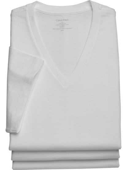 Calvin klein men's v neck undershirt sales