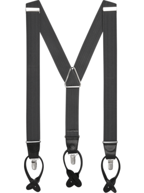 Adjustable Elastic Men's Suspenders w/ Bow Tie – Martins Men's Accessories