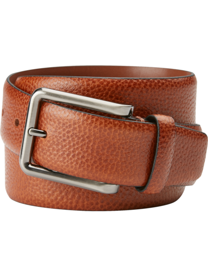 Mens cognac deals color belt