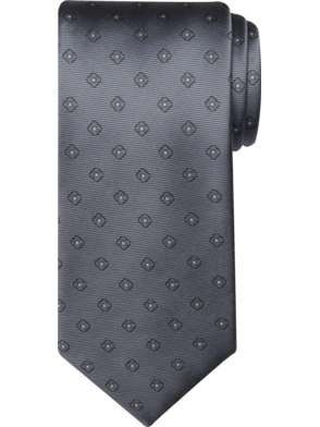 Louis Vuitton, Accessories, Louis Vuitton Mens 0 Silk Tie Dark Greylight  Grey