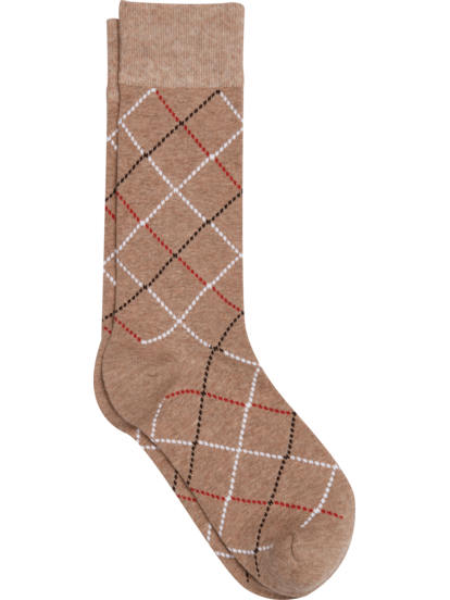 Mens argyle shop socks