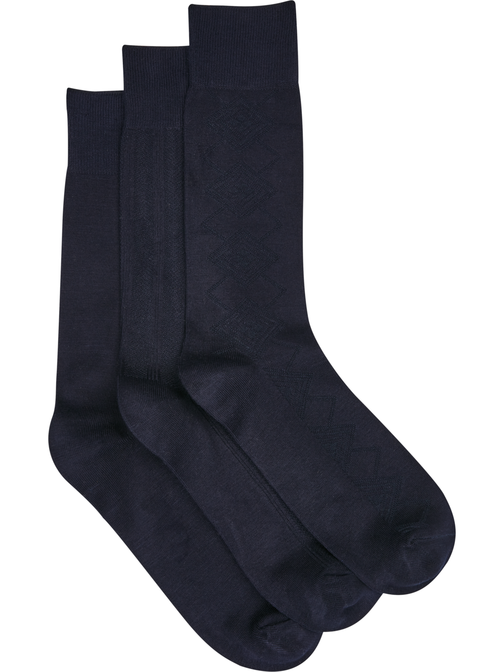 Joseph Abboud Bamboo Textured Socks, 3-pack | Men's Accessories ...