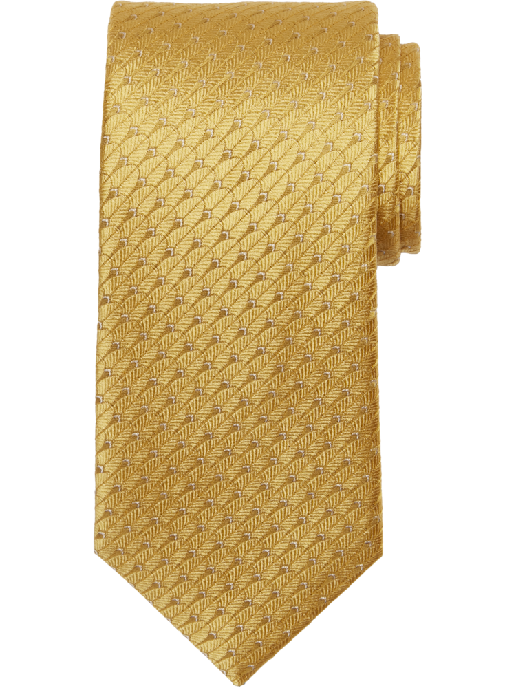 Forzieri Solid Golden Yellow Extra-Long Tie at FORZIERI Canada