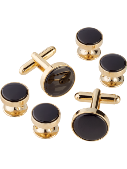 Pronto Uomo Cufflink Stud Set Men s Accessories Moores Clothing